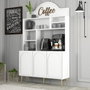 Hanah Home Lyon 120 Blanco y Oro